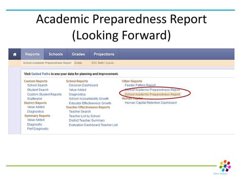 Enhanced Academic Preparedness: