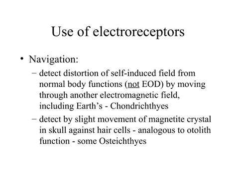 Enhanced Electroreception: