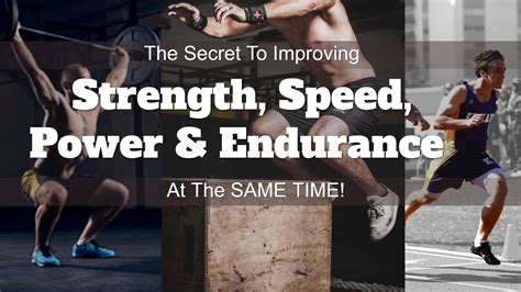 Enhanced Speed and Endurance