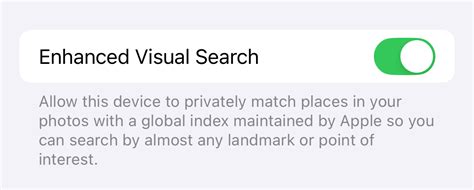 Enhanced Visual Search: