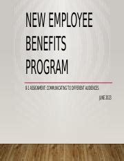 Enhanced employee benefits: