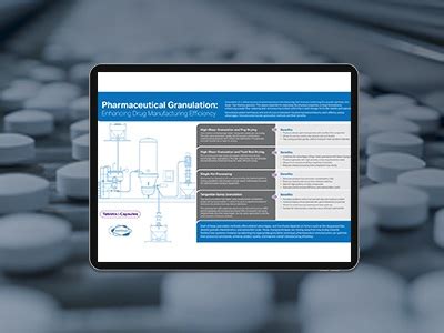 Enhanced granulation efficiency: