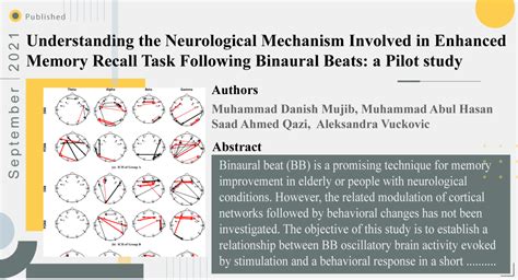 Enhanced memory and recall: