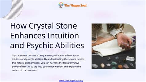 Enhances intuition and psychic abilities: