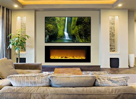 Enhancing Ambiance and Warmth with Recessed Electric Fireplaces