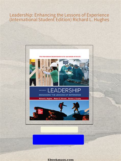 Enhancing The Lessons Of Experience Leadership Hughes Ebook Epub