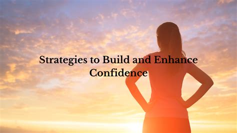 Enhancing confidence: