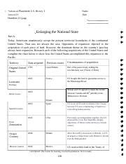 Enlarging The National State Handout 21 Answers Doc