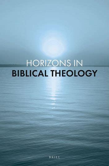 Enlarging the Horizons Studies in Bible and Theology Doc