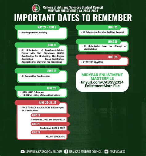 Enlistment Date for Poly Students 2020: What You Need to Know