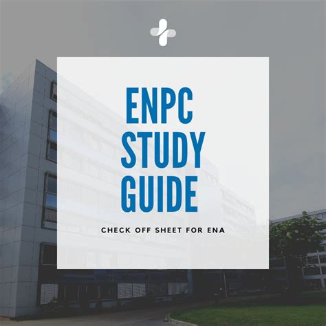 Enpc Study Guide PDF Doc