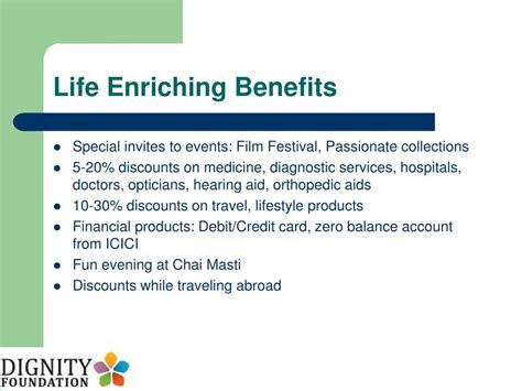 Enriching Benefits for Service and Beyond