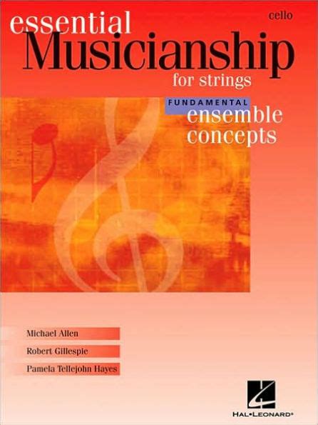 Ensemble Concepts For Stringsintermediate Level Cello Natl Ed Essential Musicianship PDF