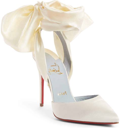 Enshrine Your Bridal Elegance with the Pinnacle of Footwear: Christian Louboutin Wedding Shoes