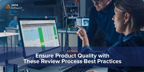 Ensure product quality: