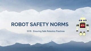 Ensuring Robot Safety in the Industrial Realm: A Comprehensive Checklist