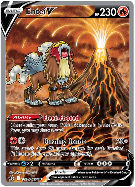 Entei V: 10,000-Powerhouse in the TCG