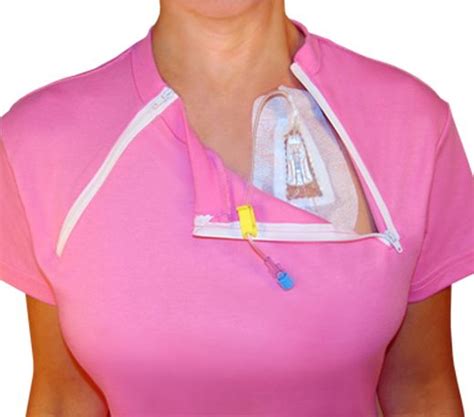 Enter chemotherapy port shirts, a game-changer for cancer patients.