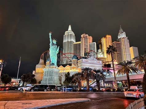 Enter the Glittering Skyline of New York-New York Casino in Las Vegas, Nevada