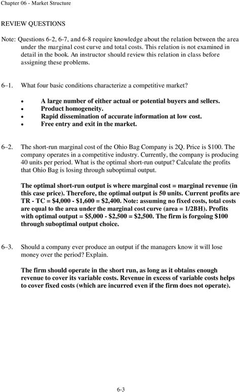 Enterprise Activity 6 Market Conditions Answers Epub