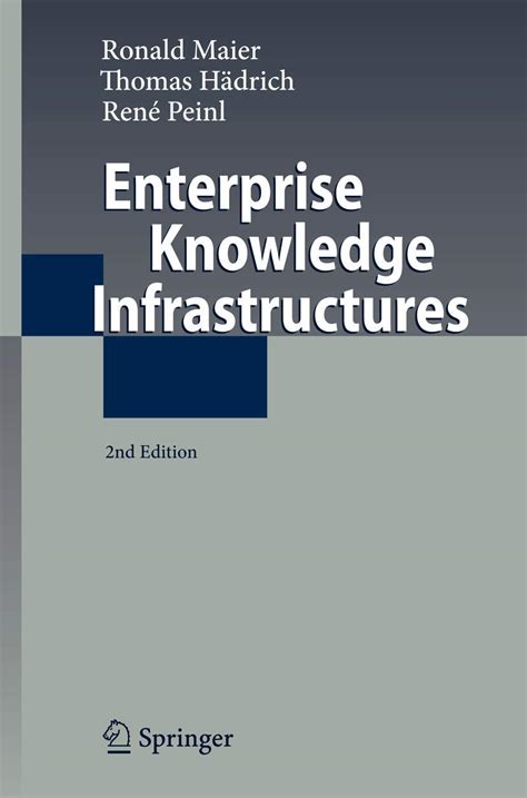 Enterprise Knowledge Infrastructures 2nd Edition Reader