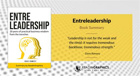 EntreLeadership Practical Business Wisdom Trenches Reader