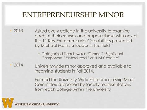 Entrepreneurship Minor at the University of Michigan: Transforming Aspiring Visionaries