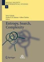 Entropy, Search, Complexity Epub