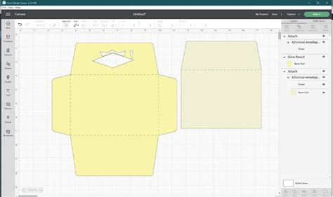 Envelope Template For Cricut