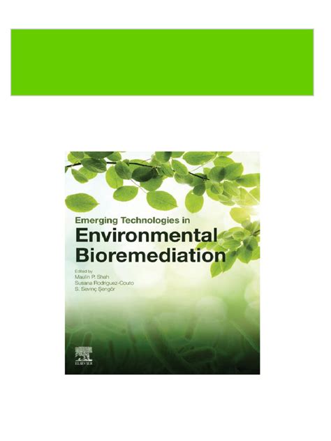 Environmental Bioremediation Technologies 1st Edition Kindle Editon