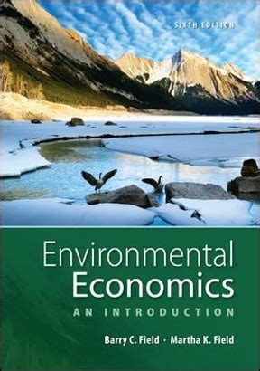 Environmental Economics An Introduction 6th Edition Solutions Epub