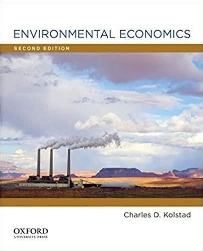 Environmental Economics kolstad Ebook Kindle Editon