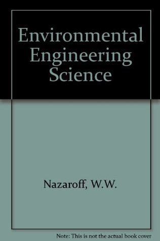 Environmental Engineering Science Problems Nazaroff Solutions Doc