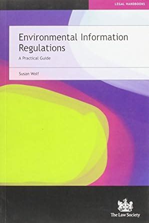 Environmental Information Regulations A Practical Guide Epub