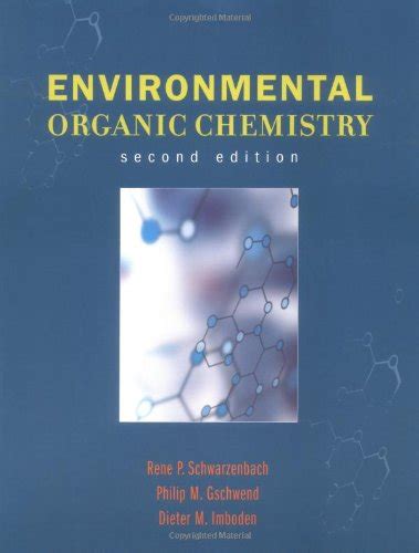 Environmental Organic Chemistry 2nd Solution Ebook Reader