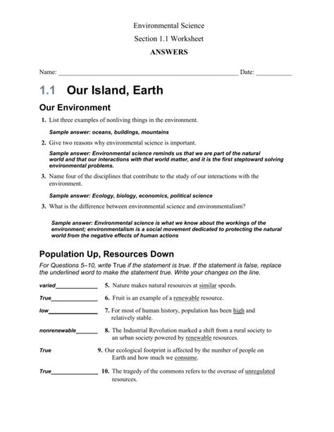 Environmental Science Ch 14 Concept Review Answers Epub