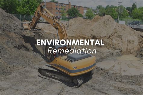 Environmental remediation: