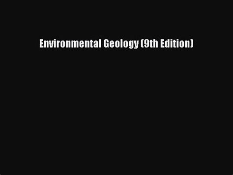 Environmental.Geology.9th.Edition Ebook Kindle Editon