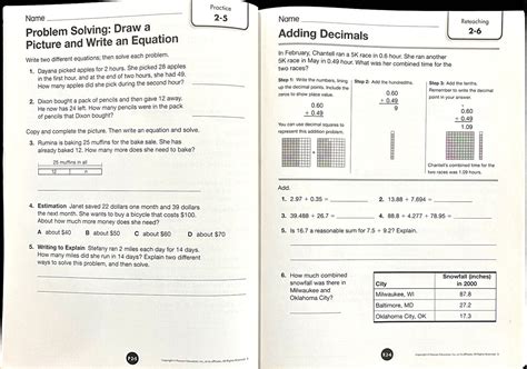 Envision Math Fifth Grade Workbook Answer Key Epub