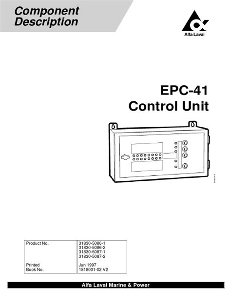 Epc 41 Control Unit 123842 PDF PDF