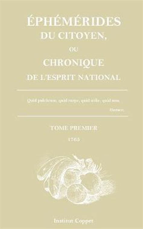 Ephemerides Du Citoyen PDF