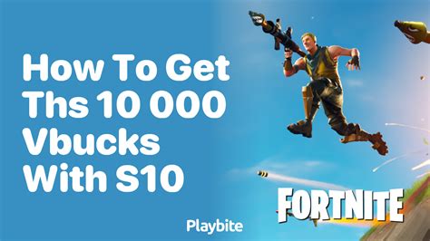 Epic 10,000 V-Bucks: Unleash Your Fortnite Fortune!