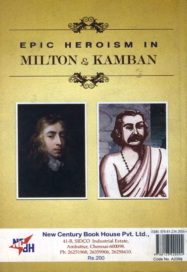 Epic Heroism in Milton and Kamban 1st NCBH Edition Epub