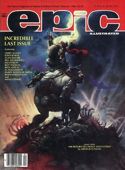 Epic Illustrated 34 Last Issue  Doc