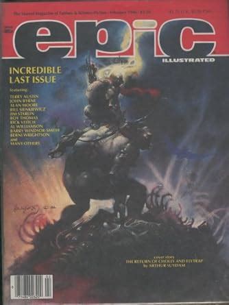 Epic Illustrated 34 Last Issue  Doc