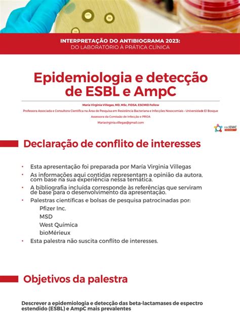 Epidemiologia das ESBLs