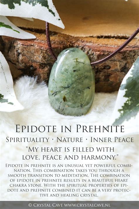 Epidote Prehnite: A Guide to the Metaphysical and Healing Properties of This Beautiful Stone