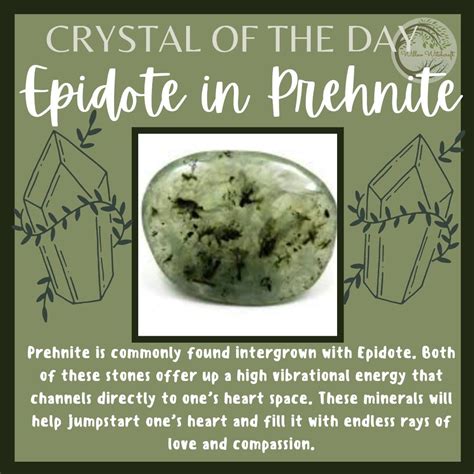 Epidote Prehnite: The Ultimate Guide to Healing and Transformation