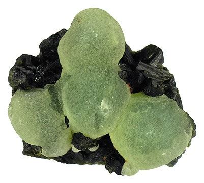 Epidote with Prehnite: A Harmonious Convergence in the Mineral Kingdom