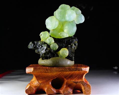 Epidote with Prehnite: A Symbiotic Fusion of Healing and Growth